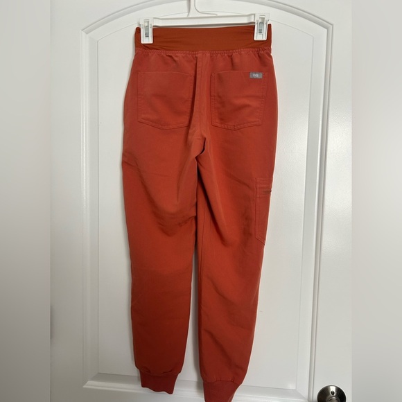 FIGS Zamora Jogger Scrub Workwear Nurse Pants in color Terracotta size XXS P - Picture 2 of 12